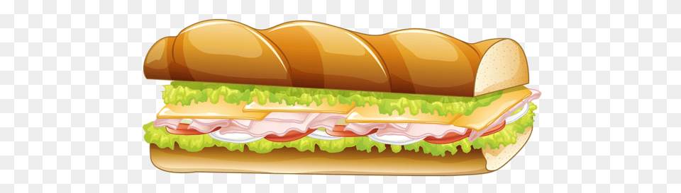 Sandwich, Food, Ketchup, Lunch, Meal Png Image