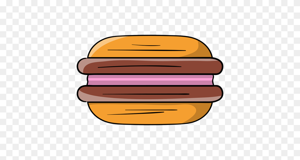 Sandwich Biscuit Cartoon, Food, Hot Dog Png Image