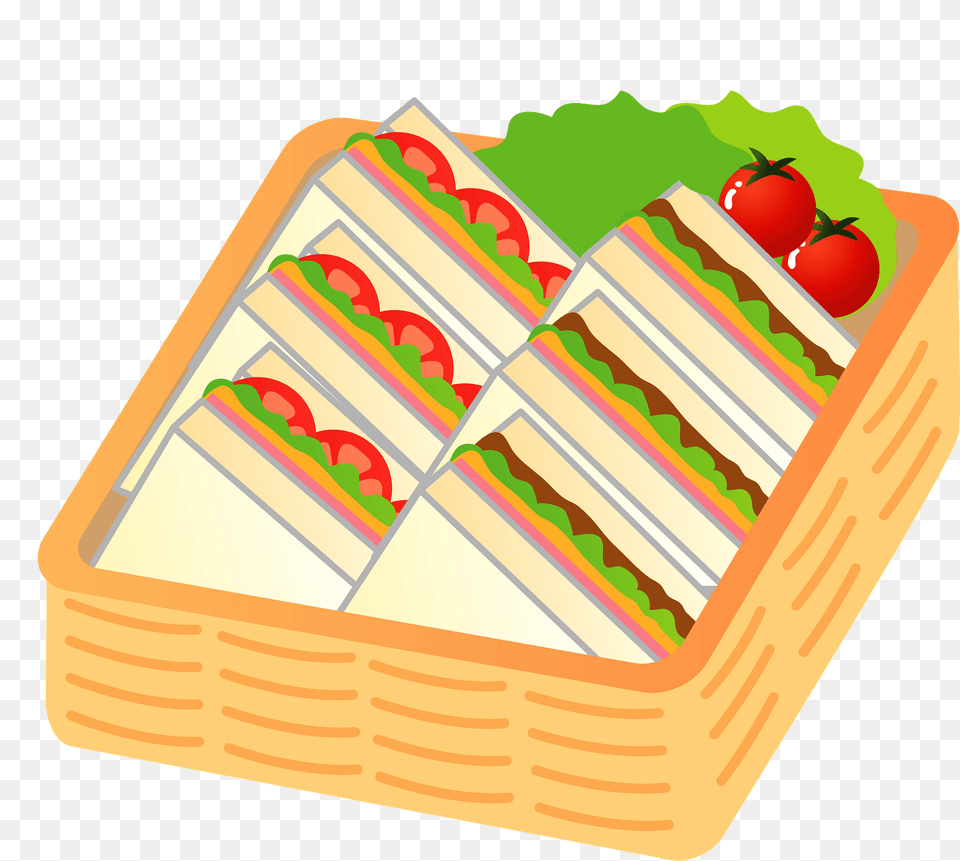 Sandwich Bread Clipart, Food, Lunch, Meal Free Png Download
