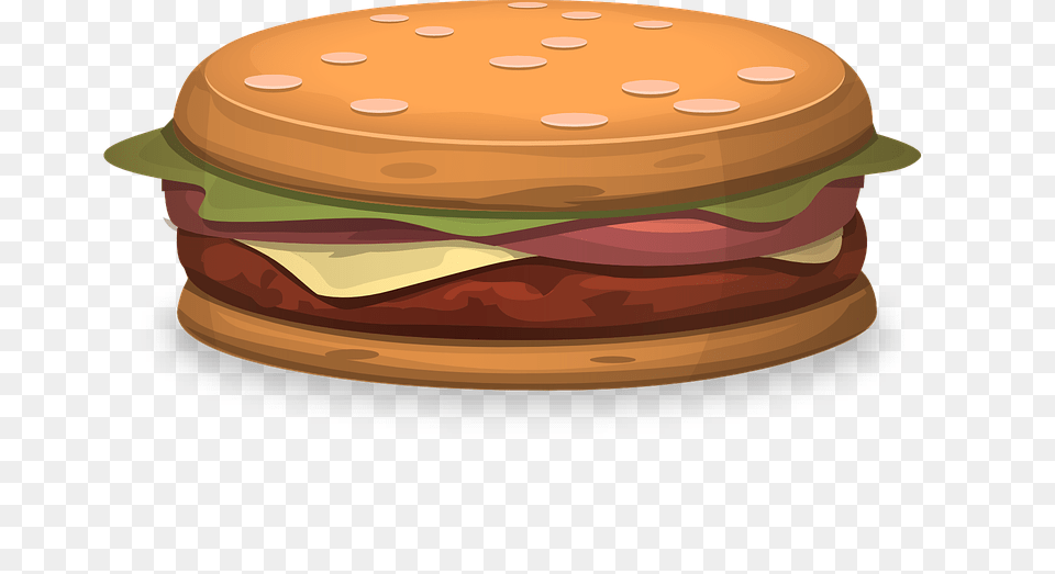 Sandwich Clipart Cheeseburger, Burger, Food Png Image