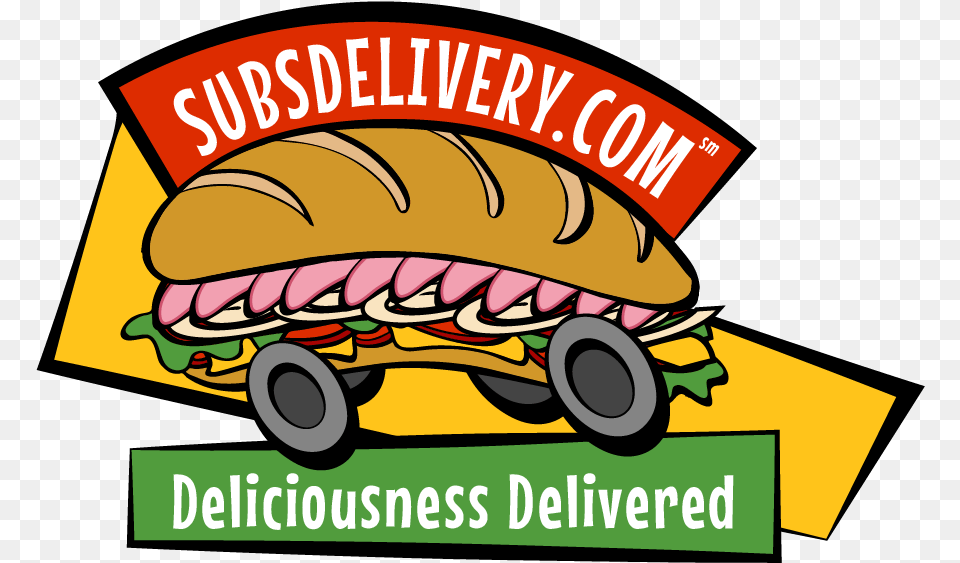 Sandwich Clipart Hoagie Subs Delivery, Advertisement, Poster, Machine, Wheel Png Image