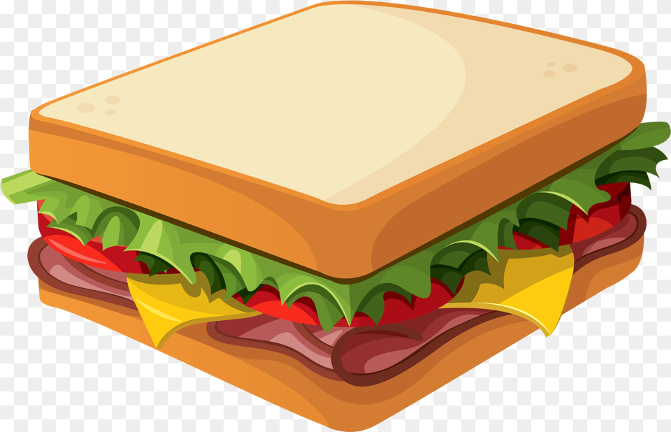 Sandwich Clipart Background Sandwich Clipart, Food, Lunch, Meal, Hot Tub Free Transparent Png
