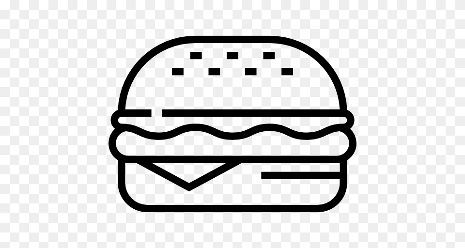 Sandwich Icon, Stencil, Helmet, Burger, Food Free Png