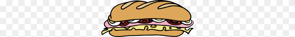 Sandwich One Clip Art, Food, Burger, Clothing, Hardhat Free Png