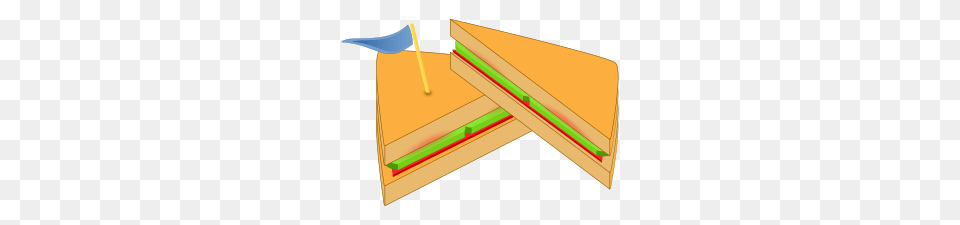 Sandwich With A Flag Clip Arts For Web, Plywood, Wood Free Transparent Png