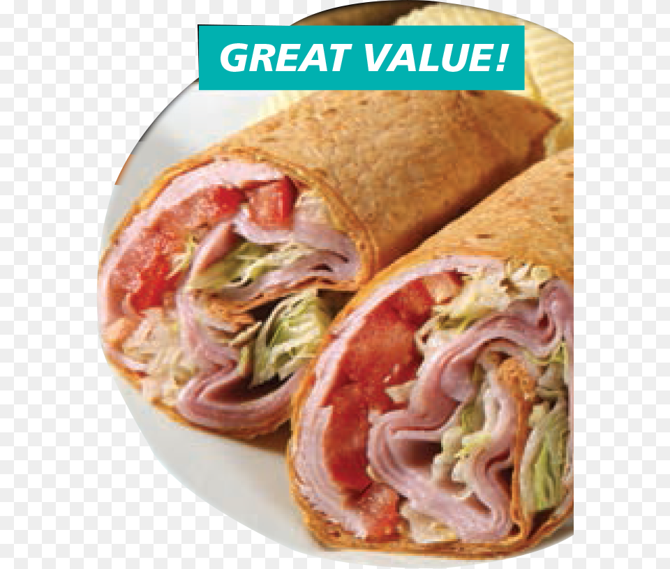 Sandwiches And Wraps, Food, Sandwich Wrap, Meat, Pork Png Image