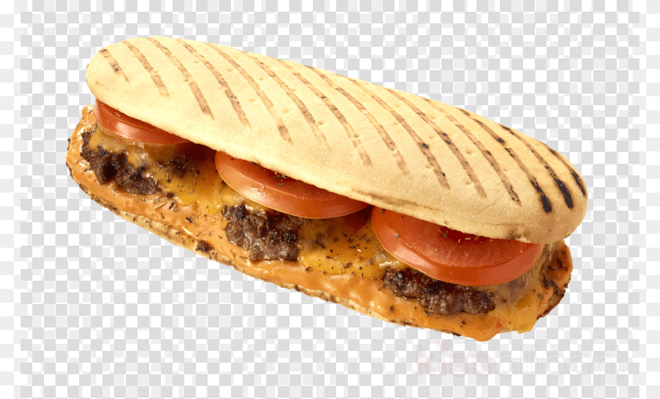 Sandwiches Clipart Panini Hamburger Pizza Peanut Butter Sandwich, Burger, Food, Bread Free Transparent Png