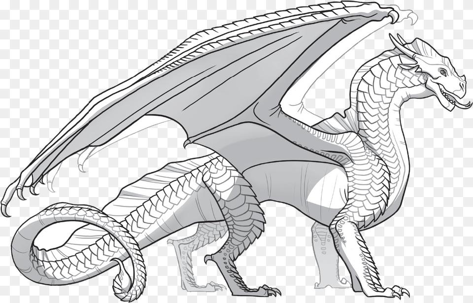Sandwings Mythical Dragon Dragon Coloring Pages, Animal, Dinosaur, Reptile Free Png Download