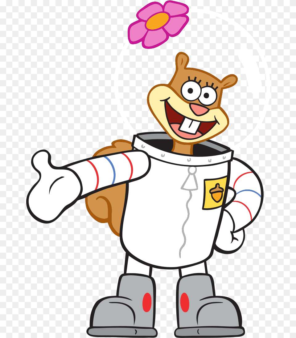 Sandy Cheeks, Cartoon Free Png Download