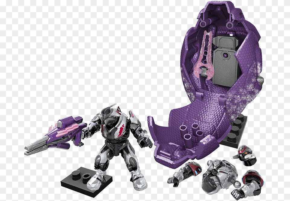 Sangheili Drop Pod Megabloks Halo Mega Bloks Elite Ultra, Adult, Male, Man, Person Png