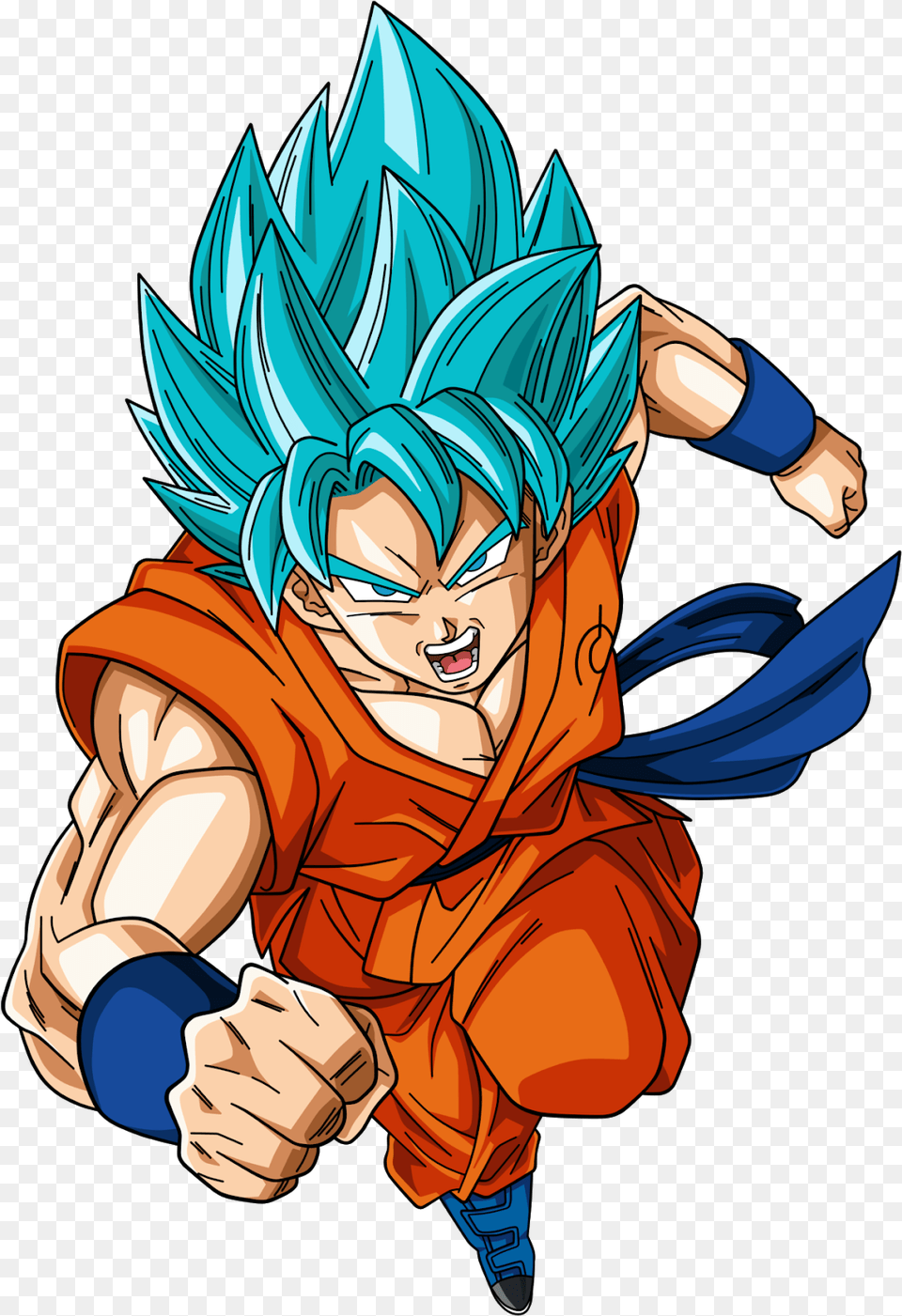 Sangoku Super Saiyan Blue, Book, Comics, Publication, Baby Free Png Download