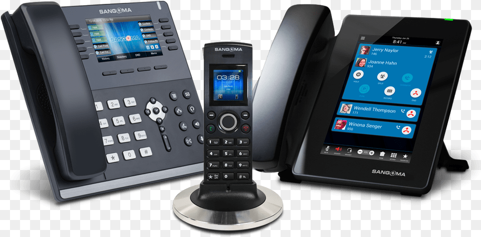 Sangoma Ip Phones Voip Phone With Bluetooth Handset, Electronics, Mobile Phone, Computer, Tablet Computer Free Transparent Png