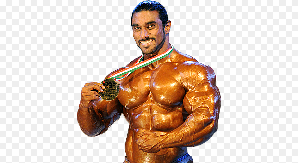 Sangram Chougule Indian Bodybuilder, Adult, Gold, Male, Man Free Png Download