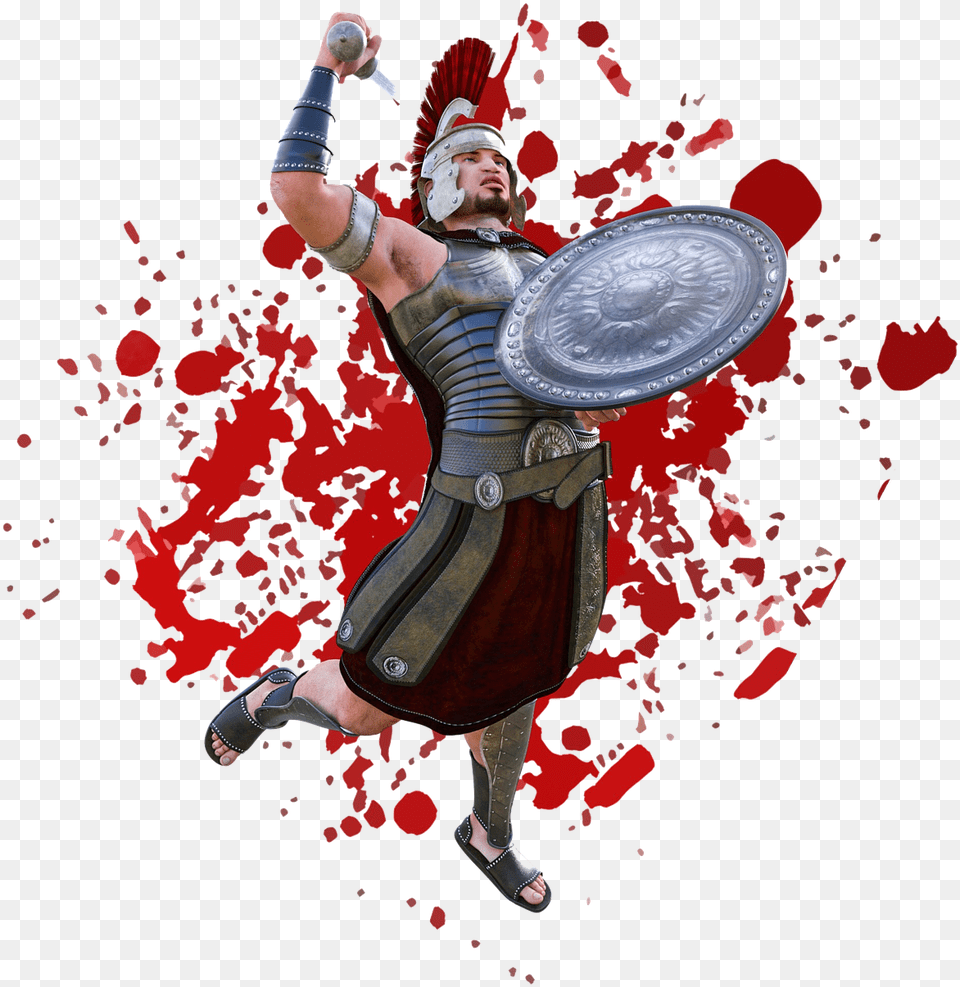 Sangre De Gladiadores Download Gladiadores Romanos, Person, Armor Png Image