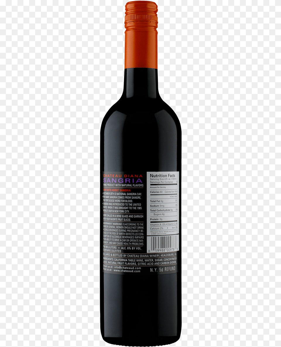 Sangria Clipart Wine Bottle, Alcohol, Beverage, Liquor, Red Wine Free Png