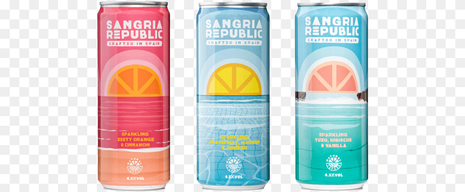 Sangria Republic, Tin, Can Png Image