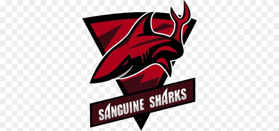 Sanguine Sharks, Logo, Symbol, Dynamite, Weapon Png