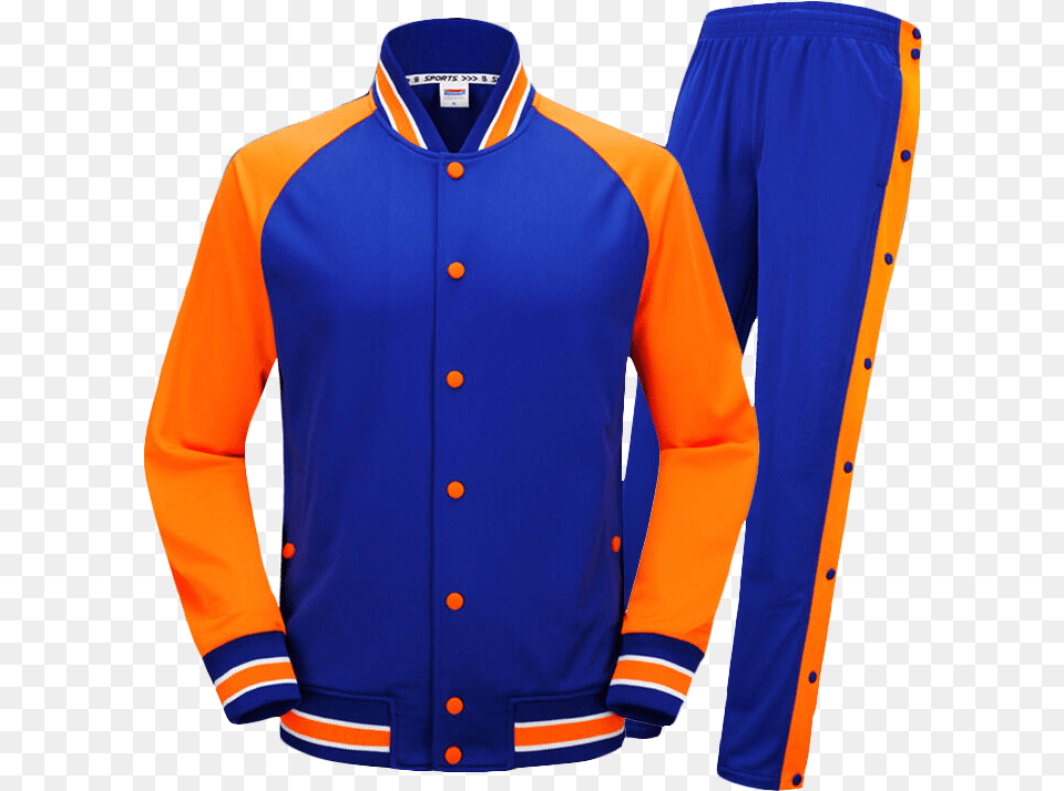 Sanheng Basketball Outfit Sports Suit Men S Autumn Sweater, Clothing, Coat, Jacket, Long Sleeve Free Png