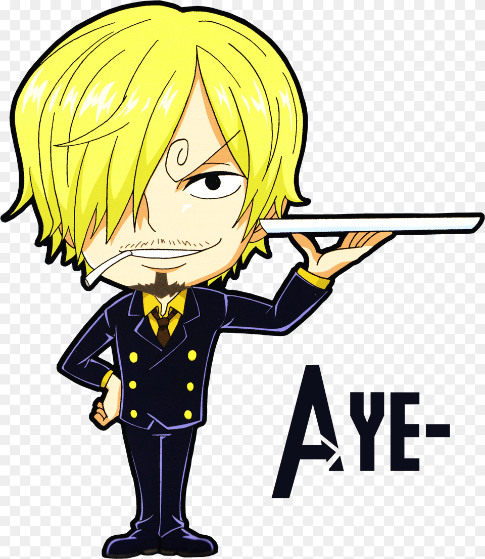 Sanji One Piece Chibi Free Transparent Png