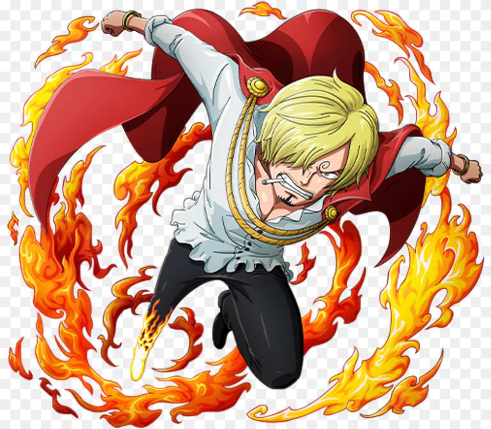Sanji One Piece Pokemon Sword And Sheild Starters Evolutions, Book, Comics, Publication, Adult Free Transparent Png