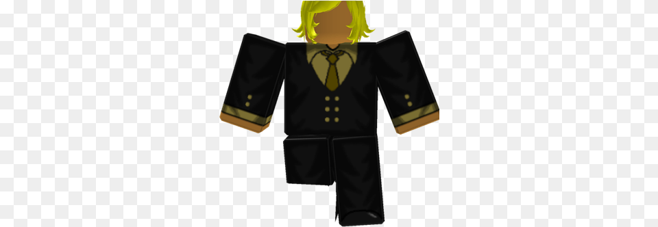 Sanji Roblox Cartoon, Accessories, Clothing, Formal Wear, Suit Png Image