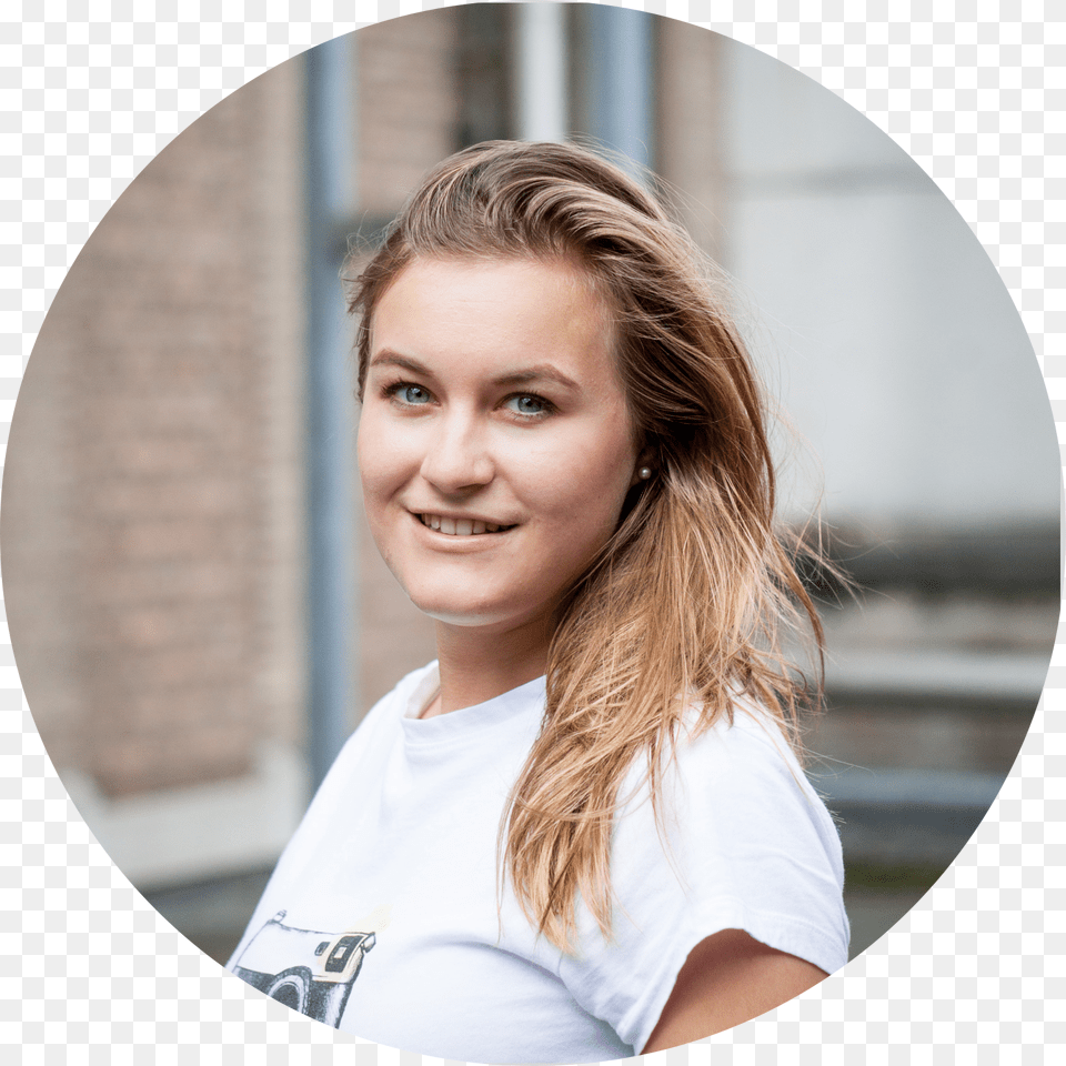 Sanne Kwakkelstein, Blonde, Face, Hair, Happy Png Image