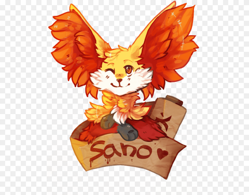 Sano The Delphox Re Draw Cartoon, Book, Publication, Comics Png Image