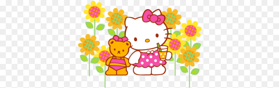 Sanrio 8211 Hello Kitty Logo Paris Vector Hello Kitty, Daisy, Flower, Plant, Baby Png Image