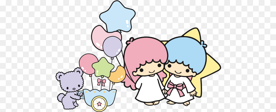 Sanrio Characters Little Twin Stars 2yamahacom Sanrio Little Twin Stars, Baby, Person, Animal, Mammal Free Png Download