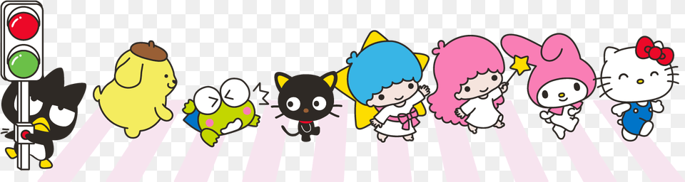 Sanrio Characters Sanrio, Tarmac, Road, Animal, Wildlife Free Transparent Png