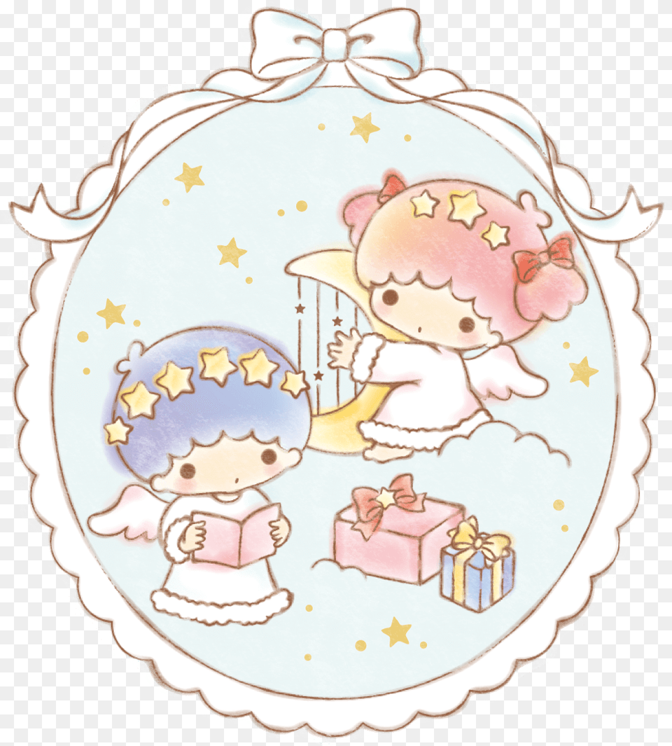 Sanrio Christmas Angels Cartoon, Baby, Person, Home Decor, Furniture Free Png Download