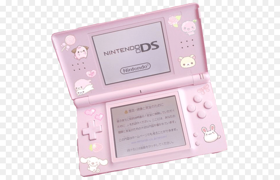 Sanrio Cinnamoroll Nintendo Ds Pink Cute Kawaii Chiaki Nanami Game Console, Electronics, First Aid, Phone, Computer Png