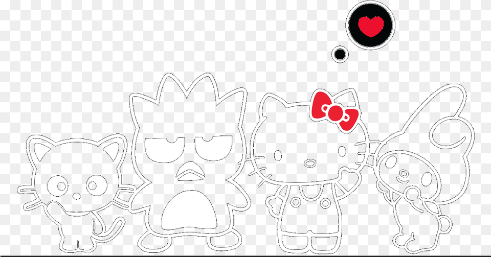 Sanrio Crate Cartoon, Animal, Mammal, Pig, Sticker Png