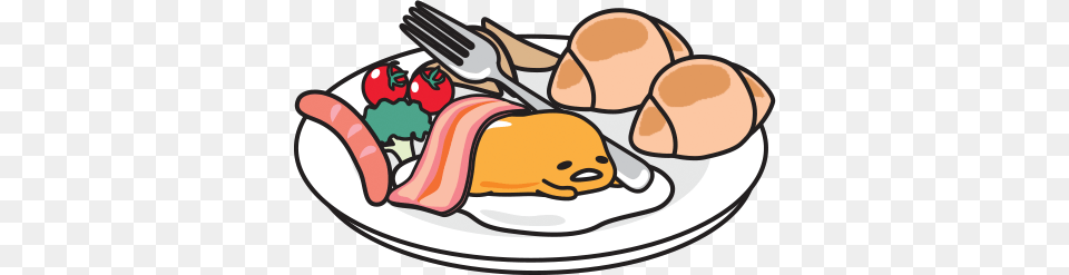 Sanrio Fivezero, Cutlery, Dish, Food, Fork Free Png Download