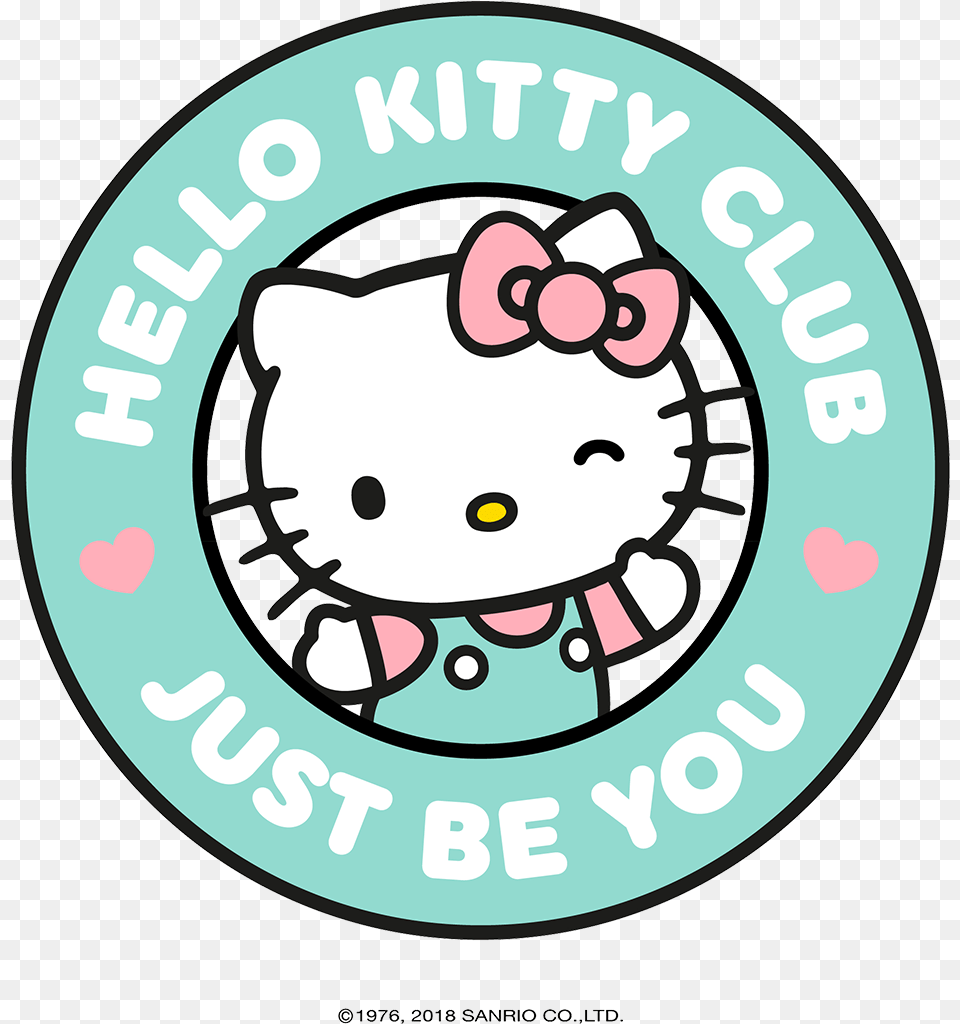 Sanrio Logo Hello Kitty Circle, Baby, Person, Head Png