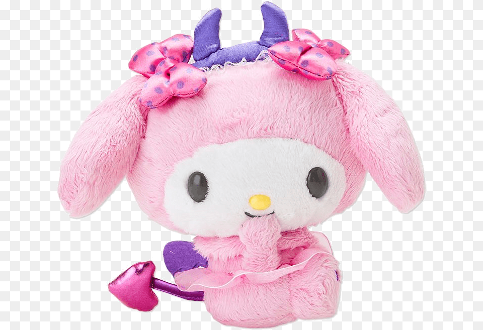 Sanrio My Melody Plush Transparent Halloween My Melody Stuffed Animal, Toy Png