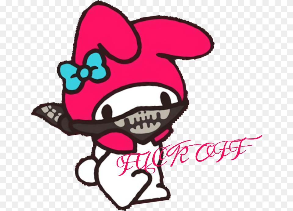 Sanrio Mymelody Kawaii Goth Kidcore Pastel Sanrio My Melody, Clothing, Hat, Baby, Person Free Png Download