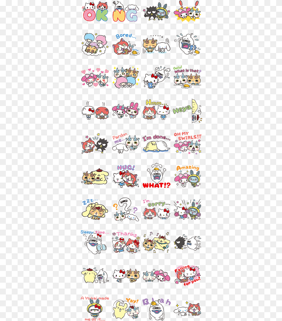 Sanrio Yo Kai Watch, Book, Comics, Publication, Person Free Transparent Png