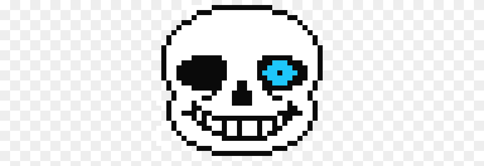 Sans Blue Eye Pixel Art Maker, Stencil Png Image