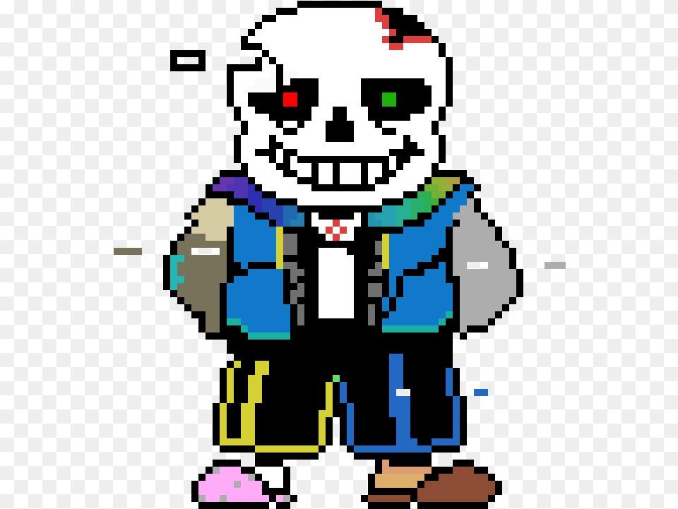 Sans Colored Battle Sprite, Qr Code Free Transparent Png