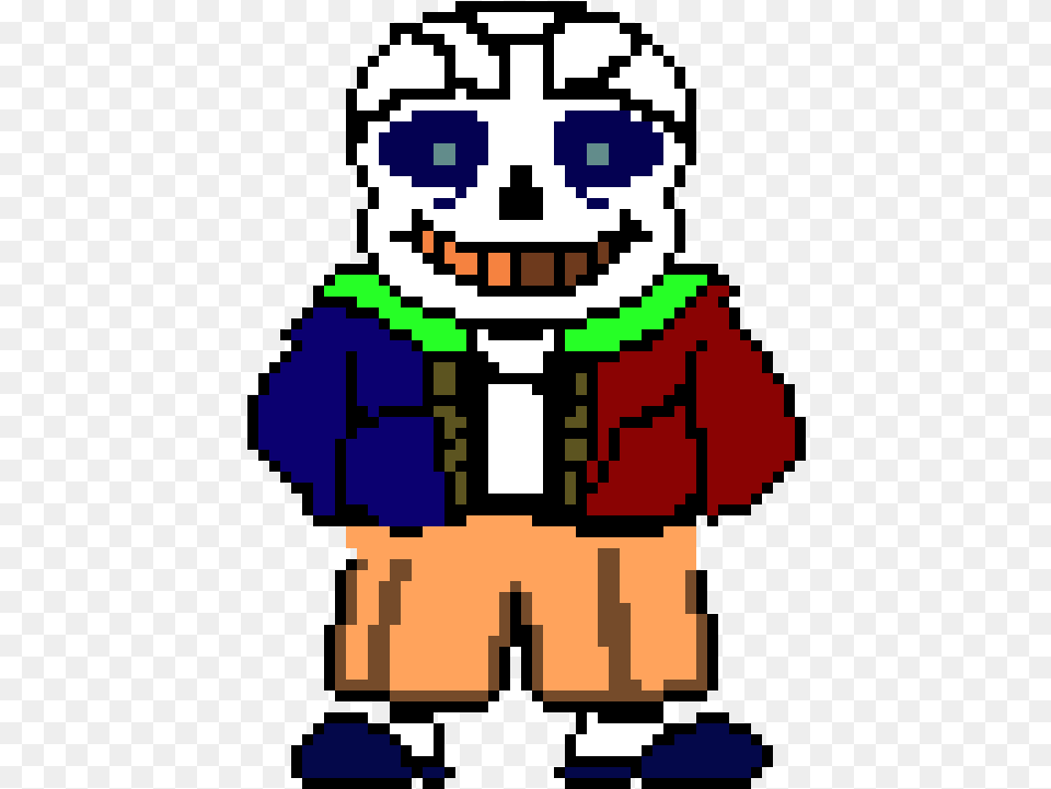 Sans Colored Battle Sprite, Qr Code Free Png