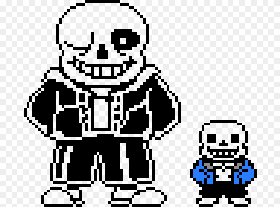 Sans Sprite Sans Sprite Pixel Art Png Image