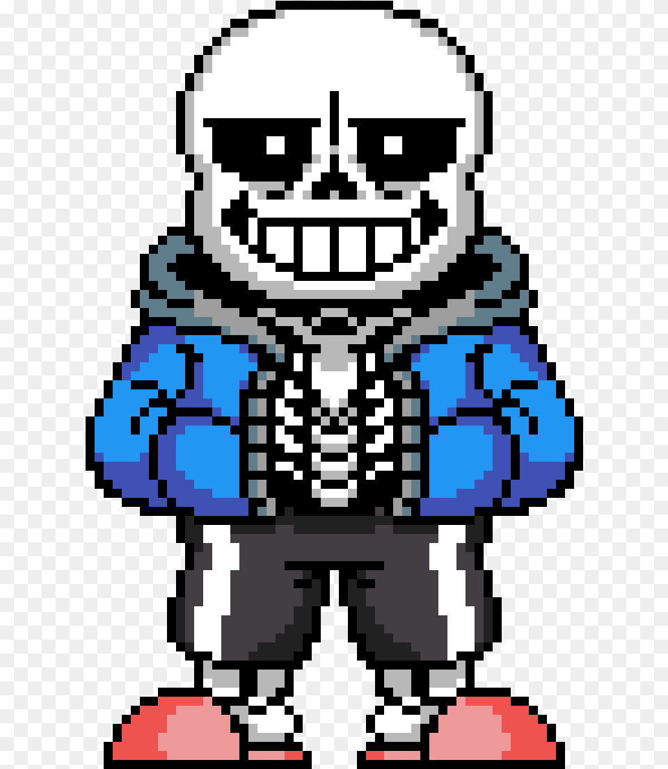 Sans Sprite Undertale Sans The Skeleton, Qr Code Png