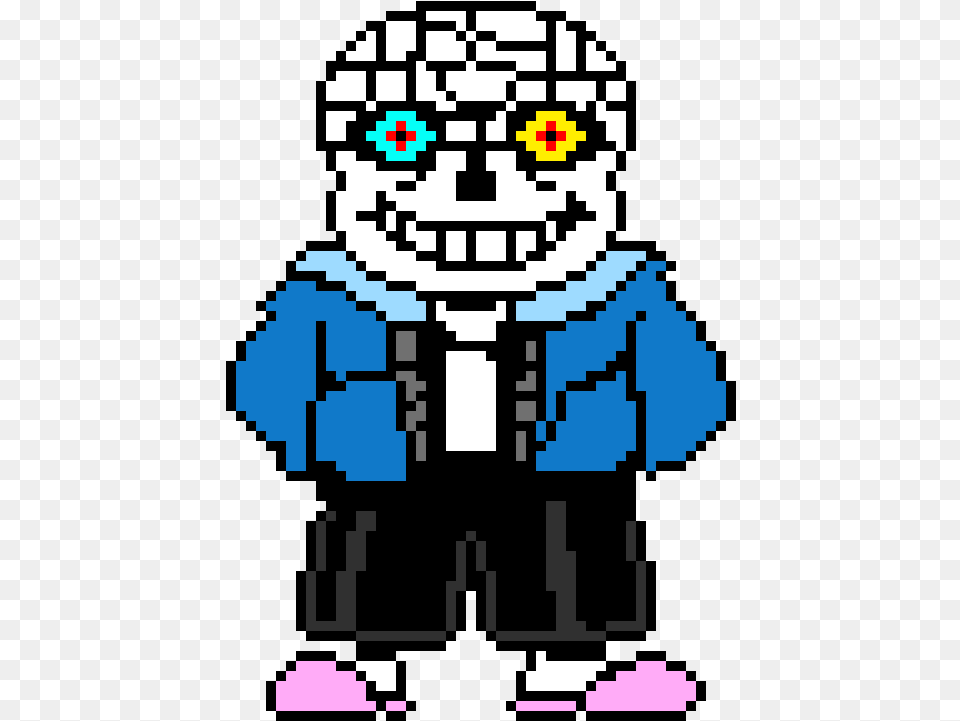 Sans Undertale, Qr Code, Robot Free Transparent Png