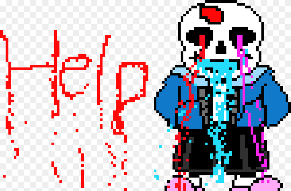 Sans Undertale, Qr Code Free Png Download