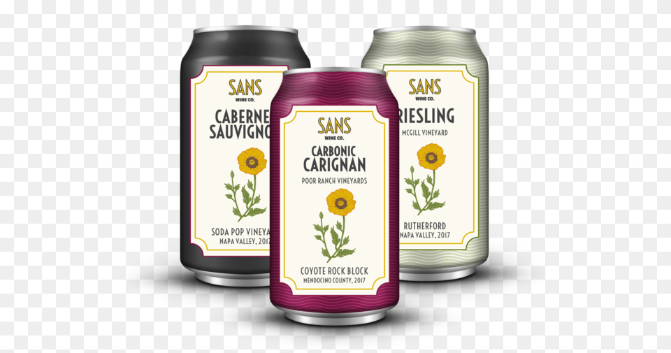 Sans Wine Co, Can, Tin Free Png Download