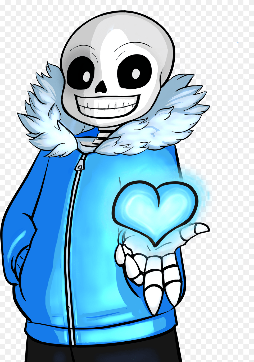 Sans With A Heart, Baby, Person, Book, Comics Free Png