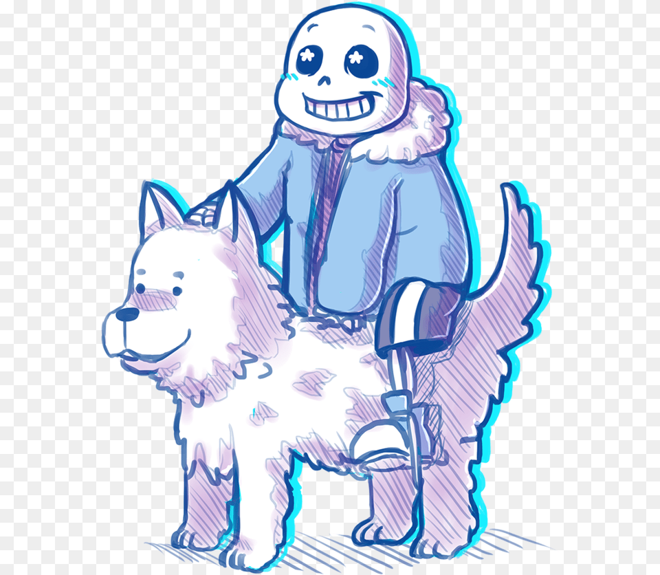 Sans X Dog, Baby, Person, Face, Head Png Image