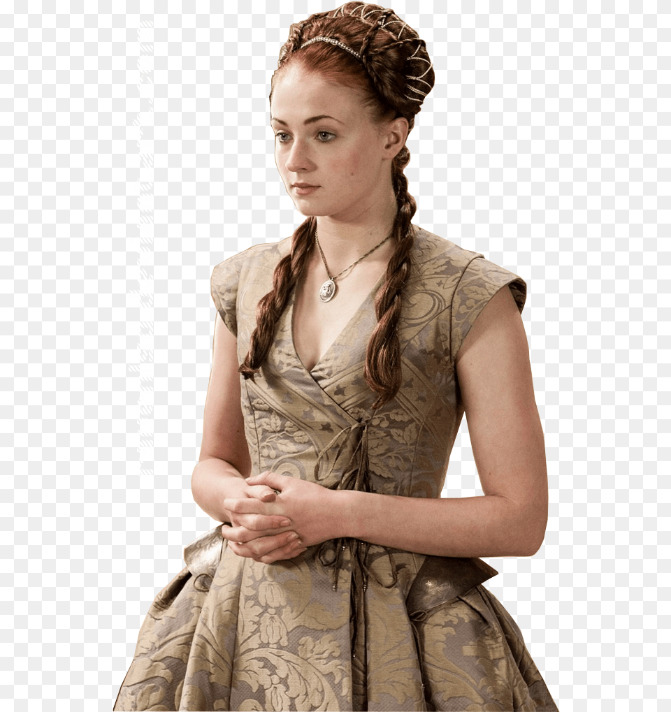 Sansa Stark High Sansa Stark Landing, Formal Wear, Clothing, Dress, Evening Dress Free Png
