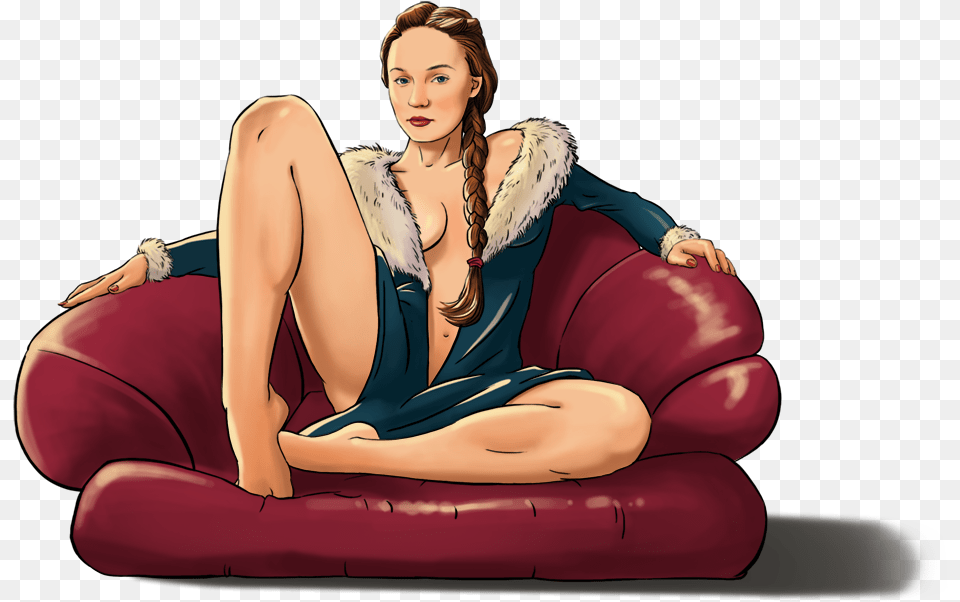 Sansa Starkdata Pin Description Game Of Thrones Sansa Game Of Thrones Pin Up, Adult, Person, Furniture, Female Png Image